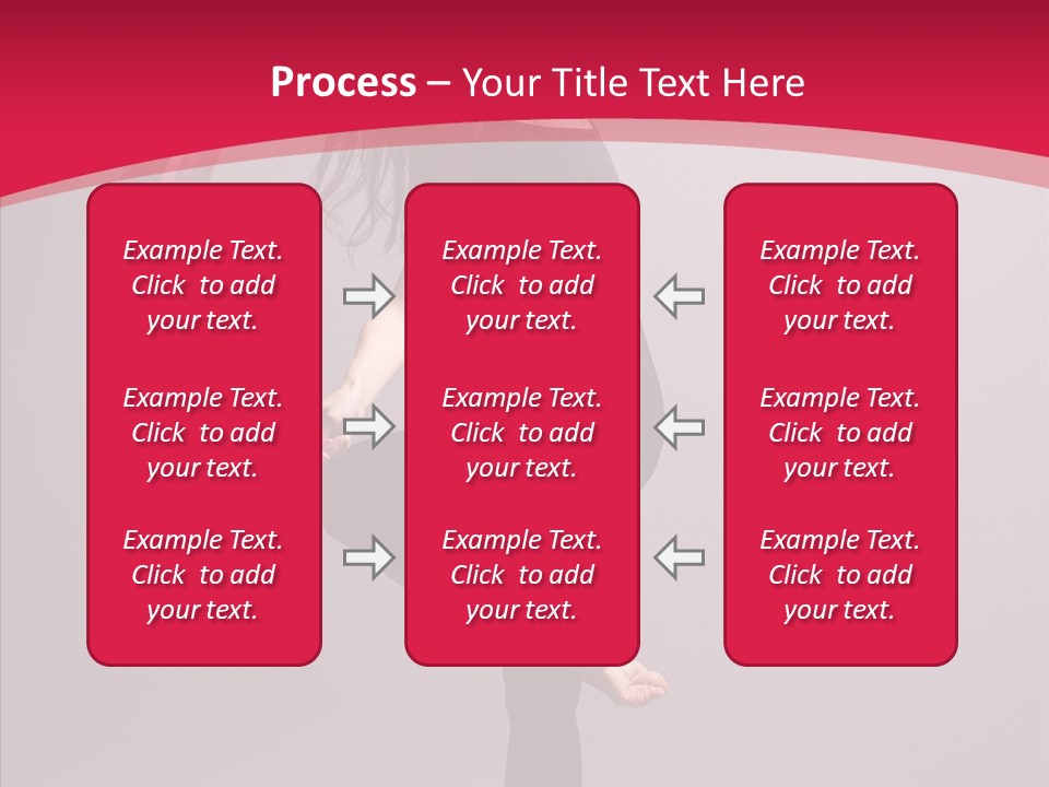 Aerobics Motion Beautiful PowerPoint Template