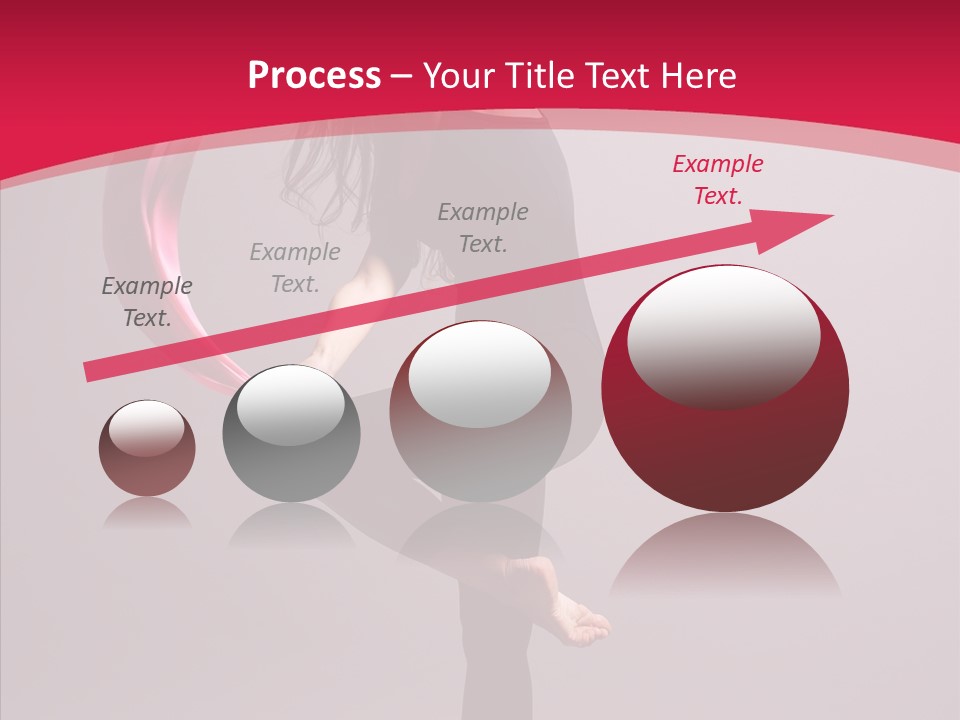 Aerobics Motion Beautiful PowerPoint Template