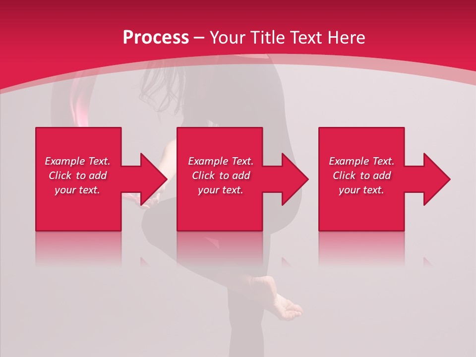 Aerobics Motion Beautiful PowerPoint Template