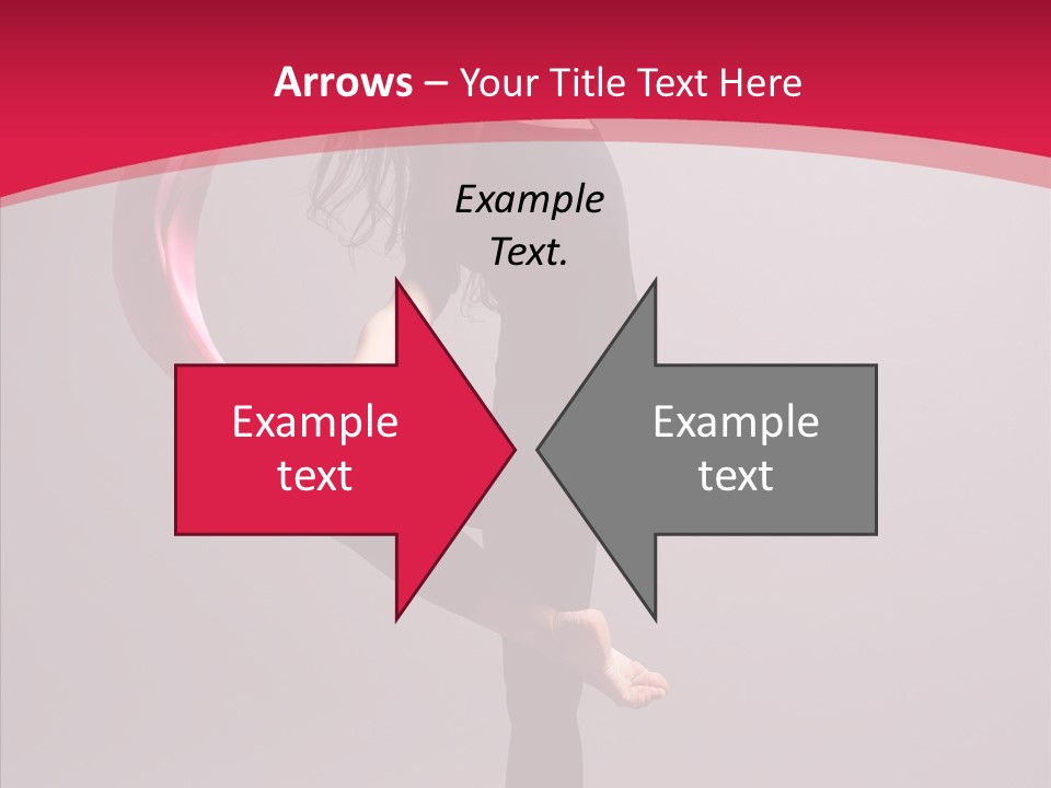 Aerobics Motion Beautiful PowerPoint Template