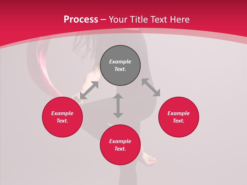 Aerobics Motion Beautiful PowerPoint Template