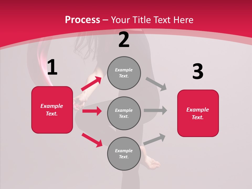 Aerobics Motion Beautiful PowerPoint Template