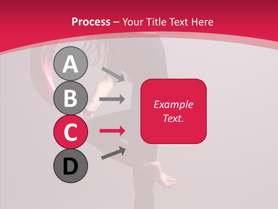 Aerobics Motion Beautiful PowerPoint Template