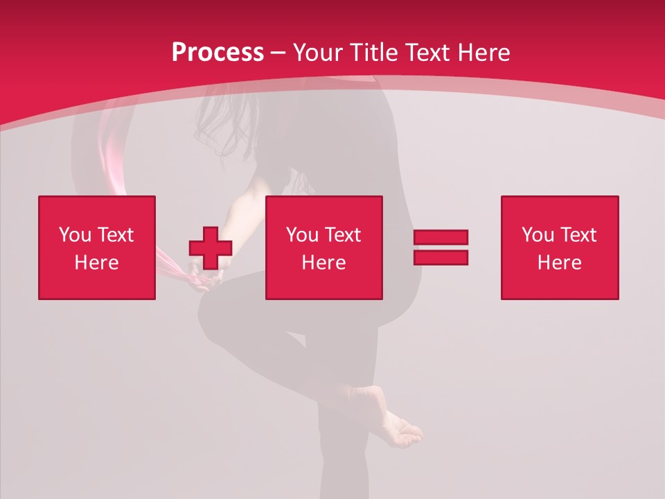 Aerobics Motion Beautiful PowerPoint Template