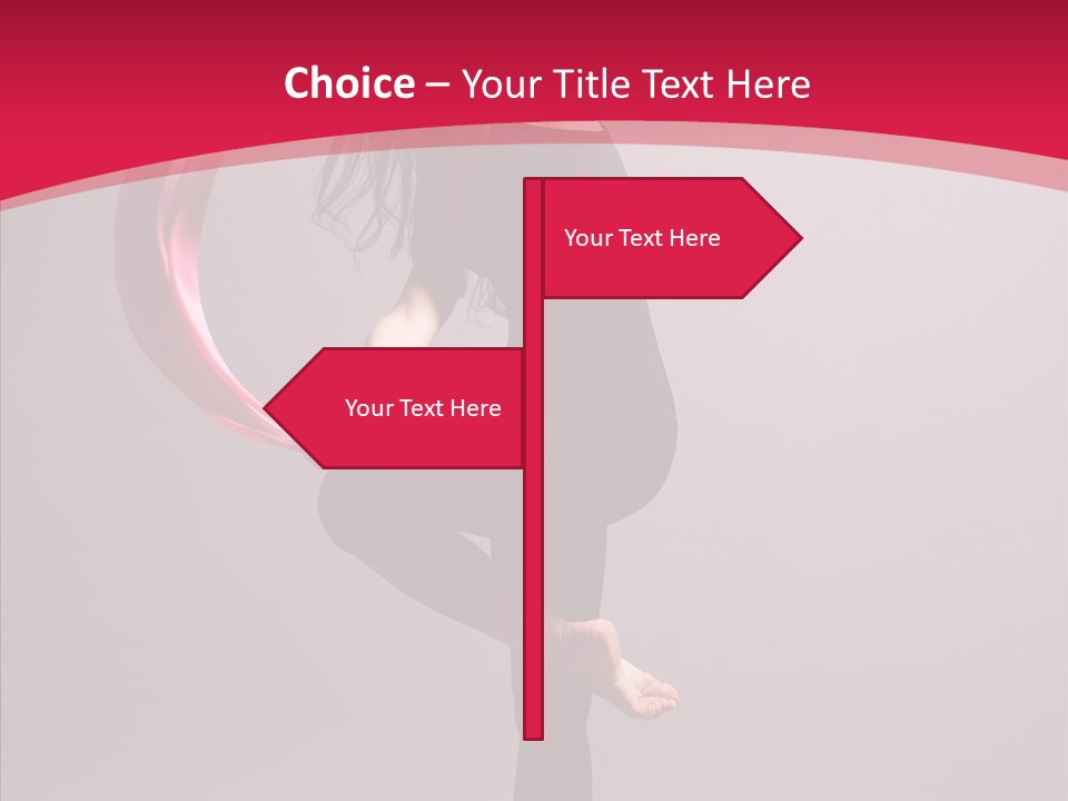 Aerobics Motion Beautiful PowerPoint Template