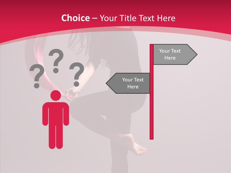 Aerobics Motion Beautiful PowerPoint Template