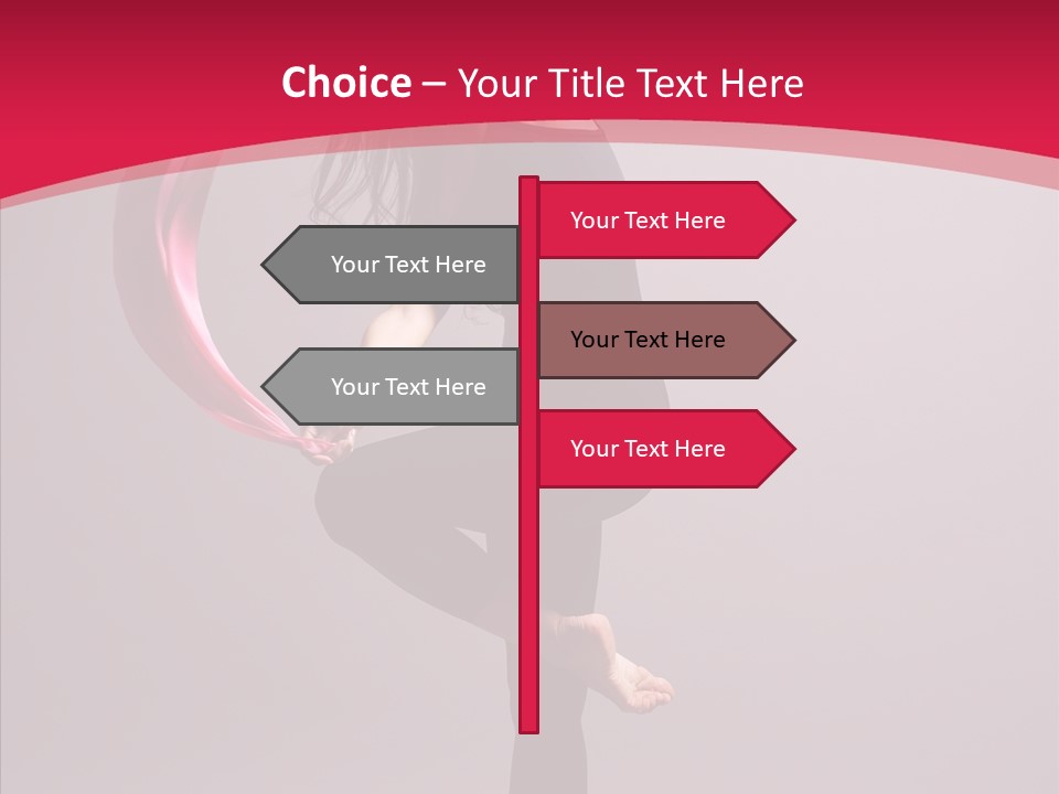 Aerobics Motion Beautiful PowerPoint Template