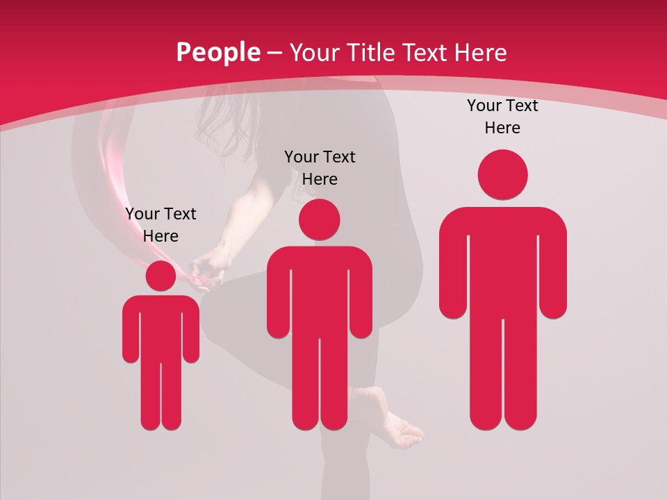 Aerobics Motion Beautiful PowerPoint Template