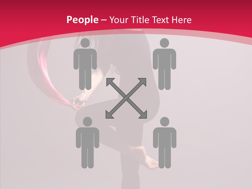 Aerobics Motion Beautiful PowerPoint Template