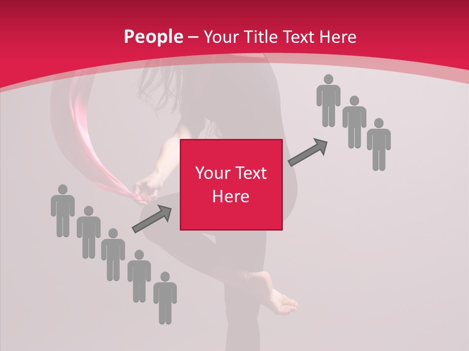 Aerobics Motion Beautiful PowerPoint Template