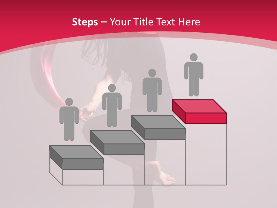 Aerobics Motion Beautiful PowerPoint Template