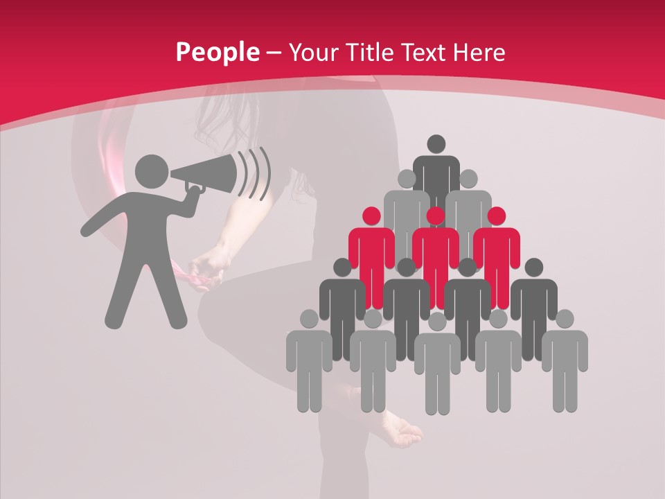 Aerobics Motion Beautiful PowerPoint Template