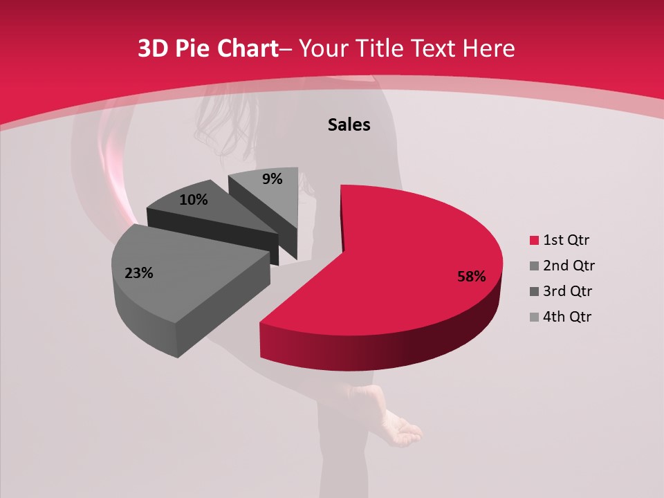 Aerobics Motion Beautiful PowerPoint Template