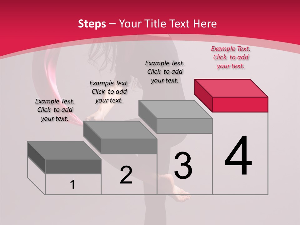 Aerobics Motion Beautiful PowerPoint Template