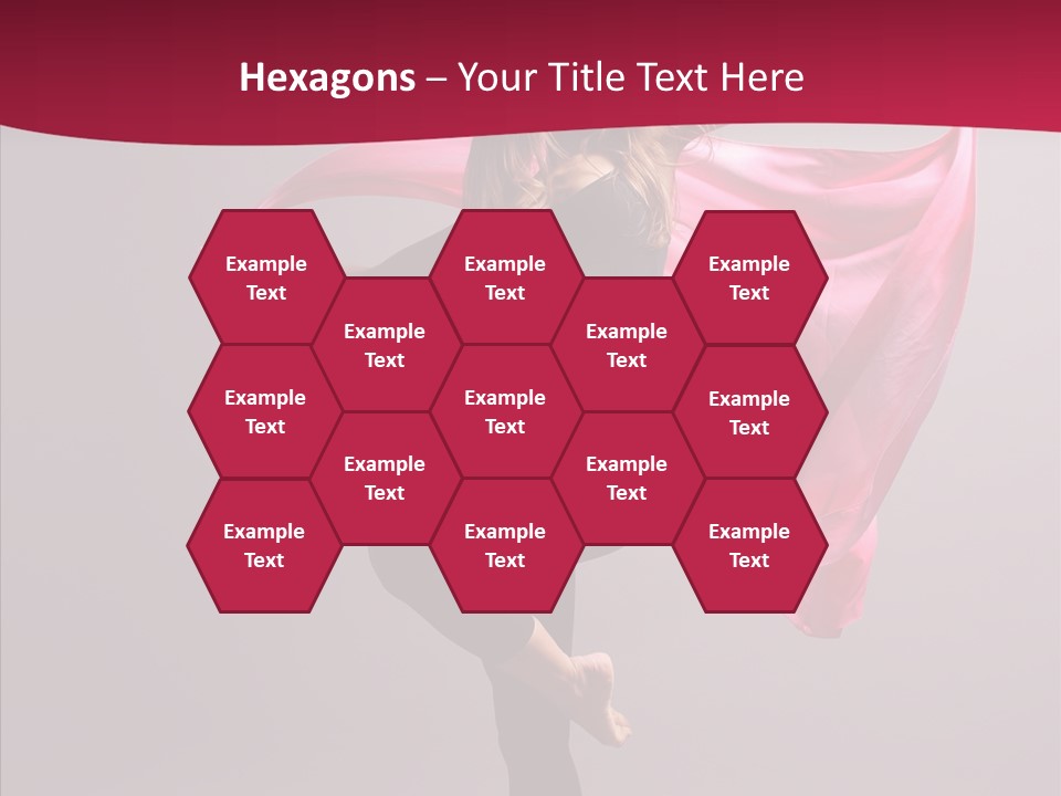 Fabric Balance Jump PowerPoint Template