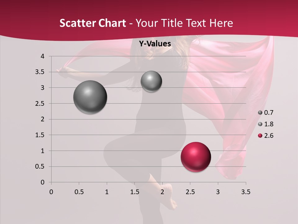 Fabric Balance Jump PowerPoint Template