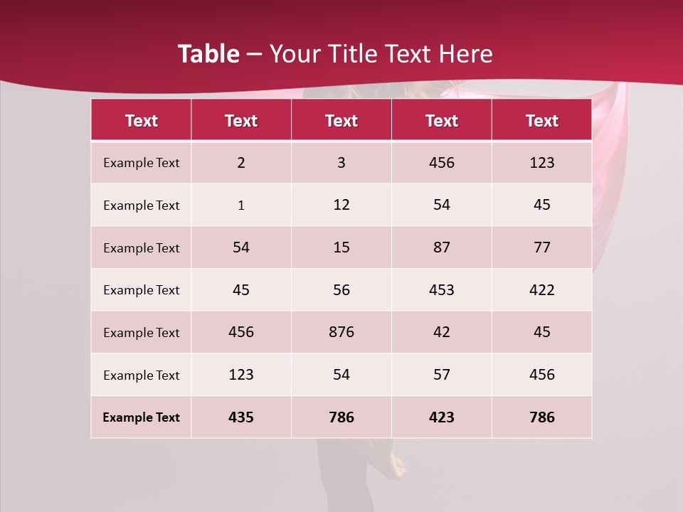 Fabric Balance Jump PowerPoint Template