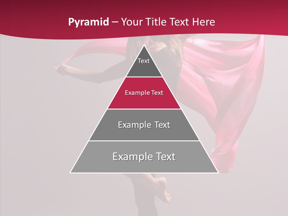 Fabric Balance Jump PowerPoint Template