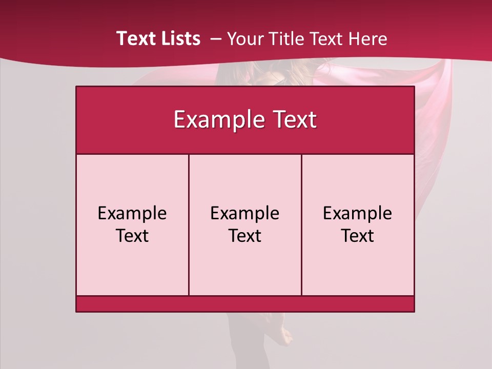 Fabric Balance Jump PowerPoint Template