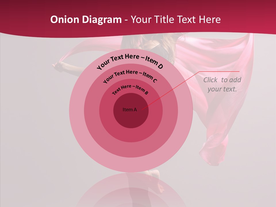 Fabric Balance Jump PowerPoint Template