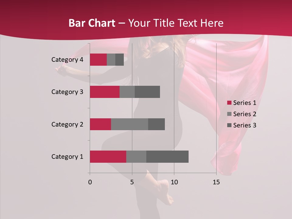 Fabric Balance Jump PowerPoint Template