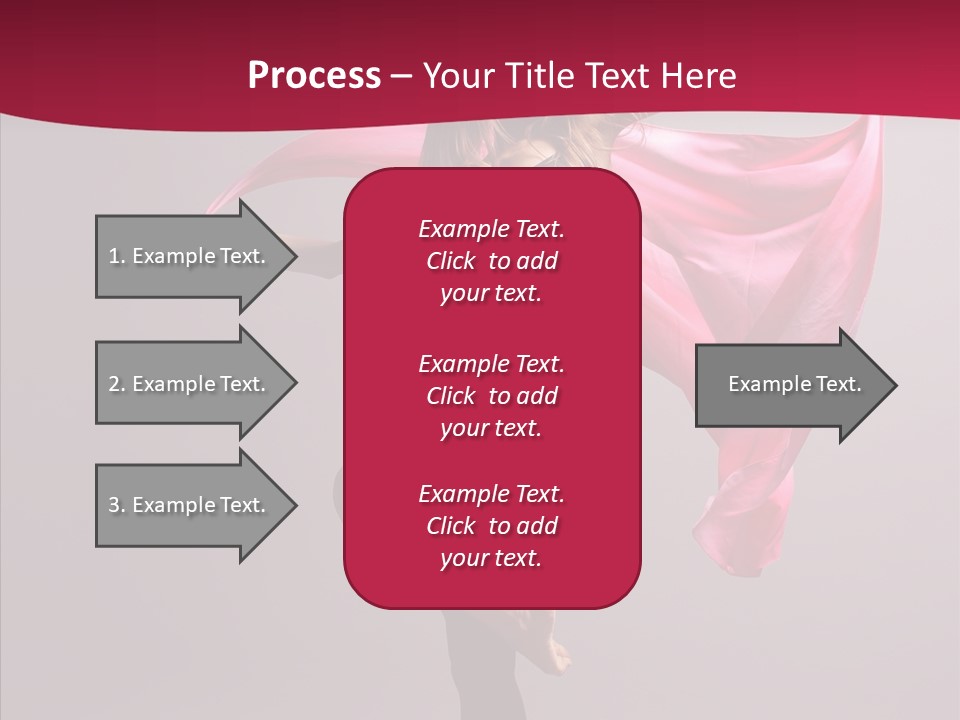 Fabric Balance Jump PowerPoint Template