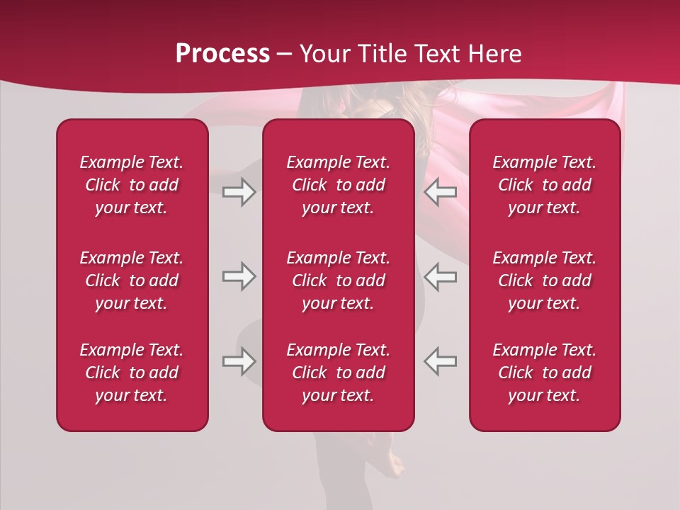 Fabric Balance Jump PowerPoint Template