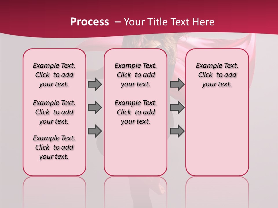Fabric Balance Jump PowerPoint Template