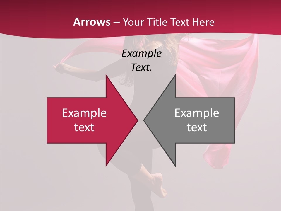 Fabric Balance Jump PowerPoint Template