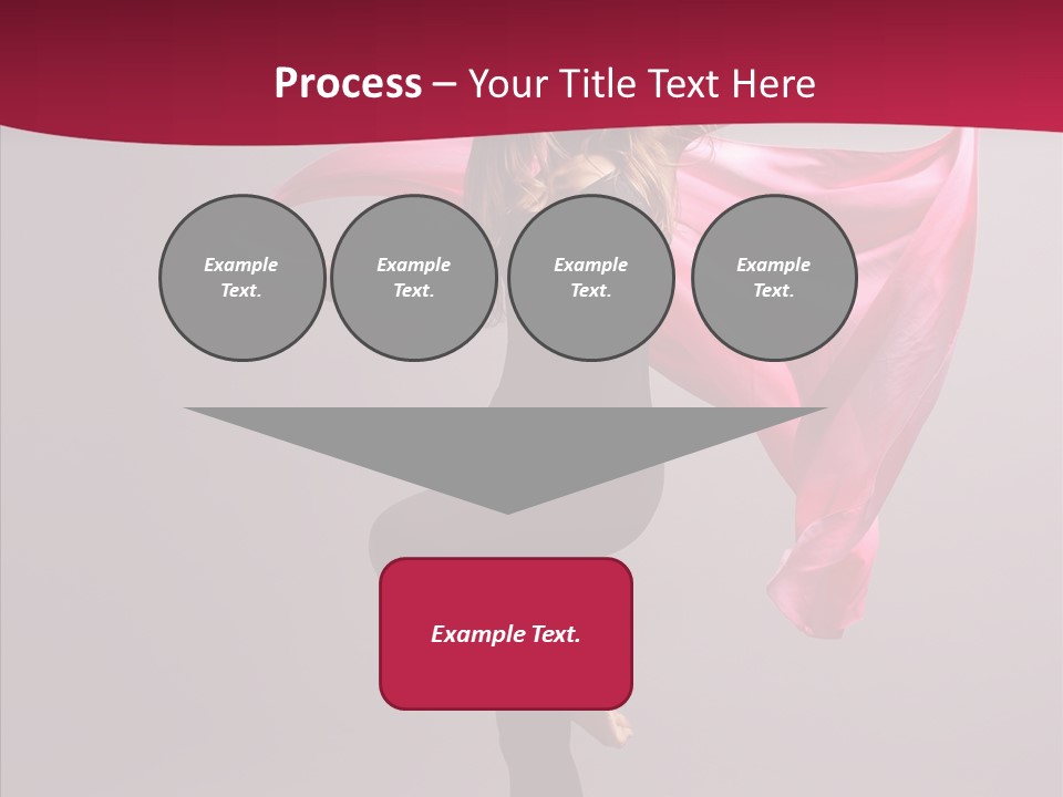 Fabric Balance Jump PowerPoint Template