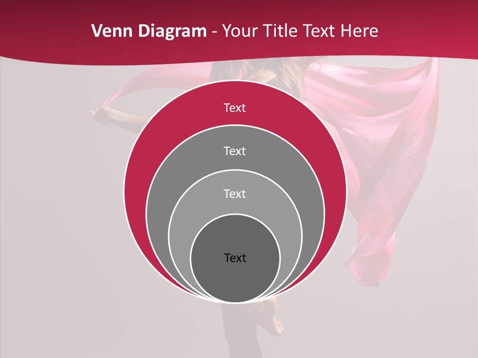 Fabric Balance Jump PowerPoint Template