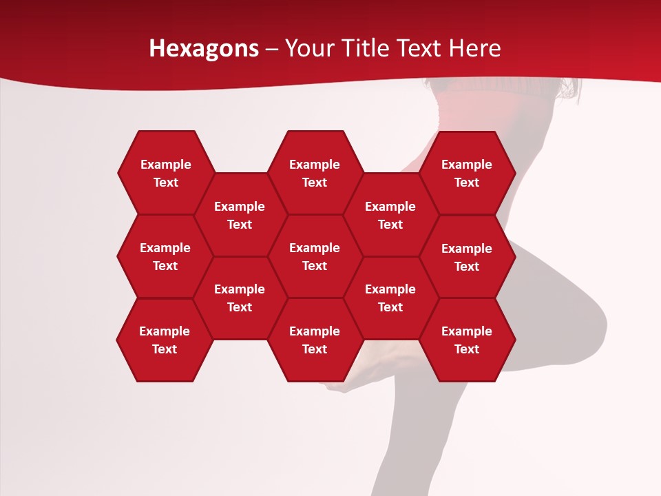 Modern Woman Performance PowerPoint Template