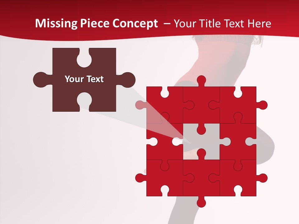 Modern Woman Performance PowerPoint Template