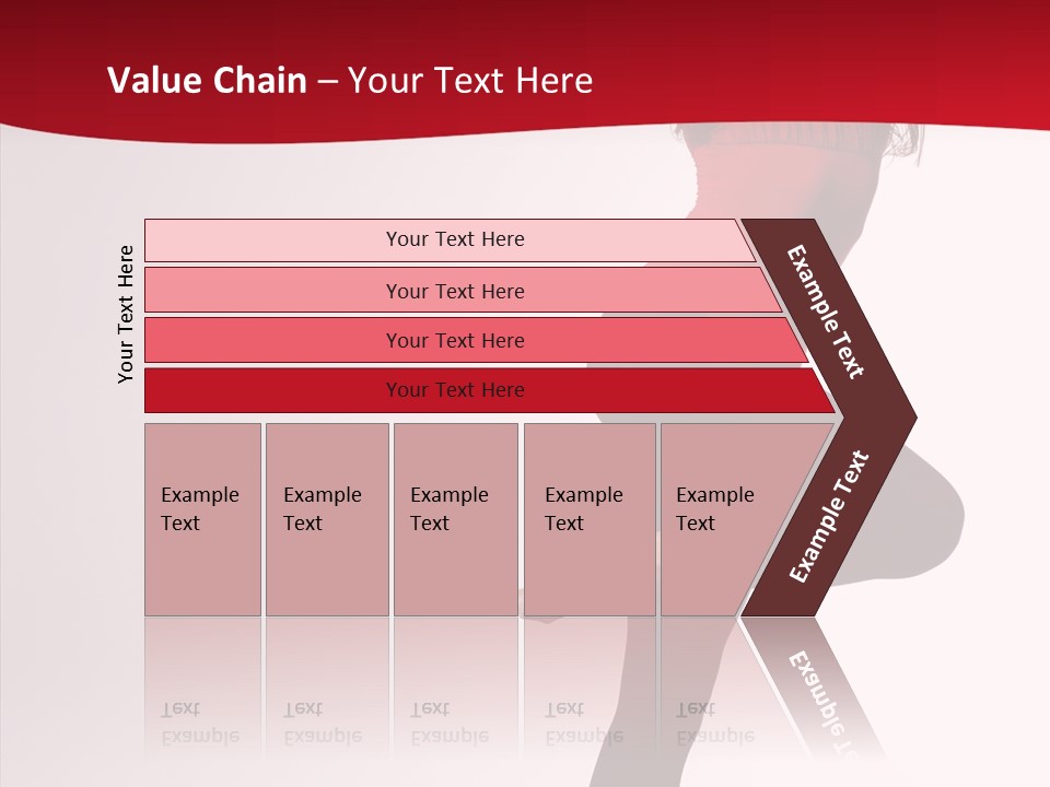 Modern Woman Performance PowerPoint Template
