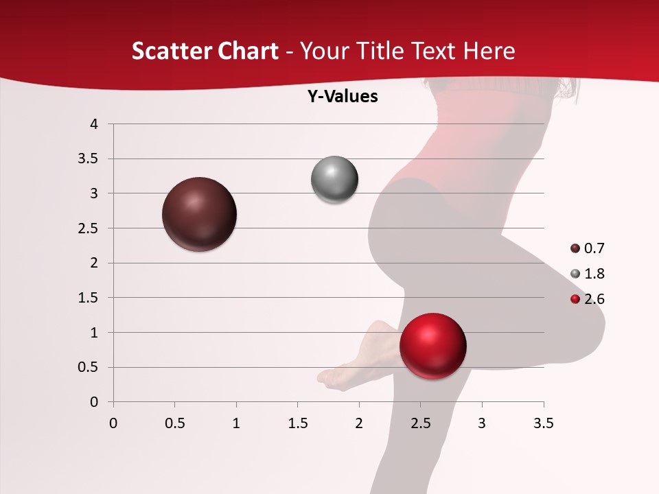 Modern Woman Performance PowerPoint Template