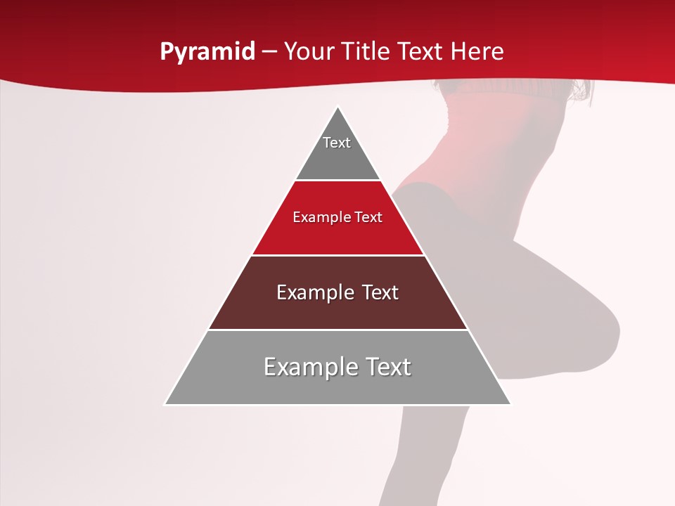 Modern Woman Performance PowerPoint Template