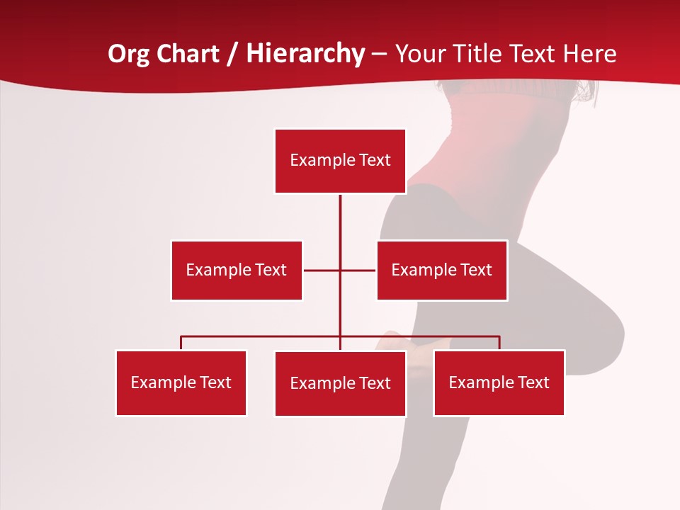 Modern Woman Performance PowerPoint Template