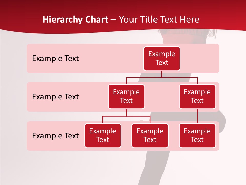 Modern Woman Performance PowerPoint Template