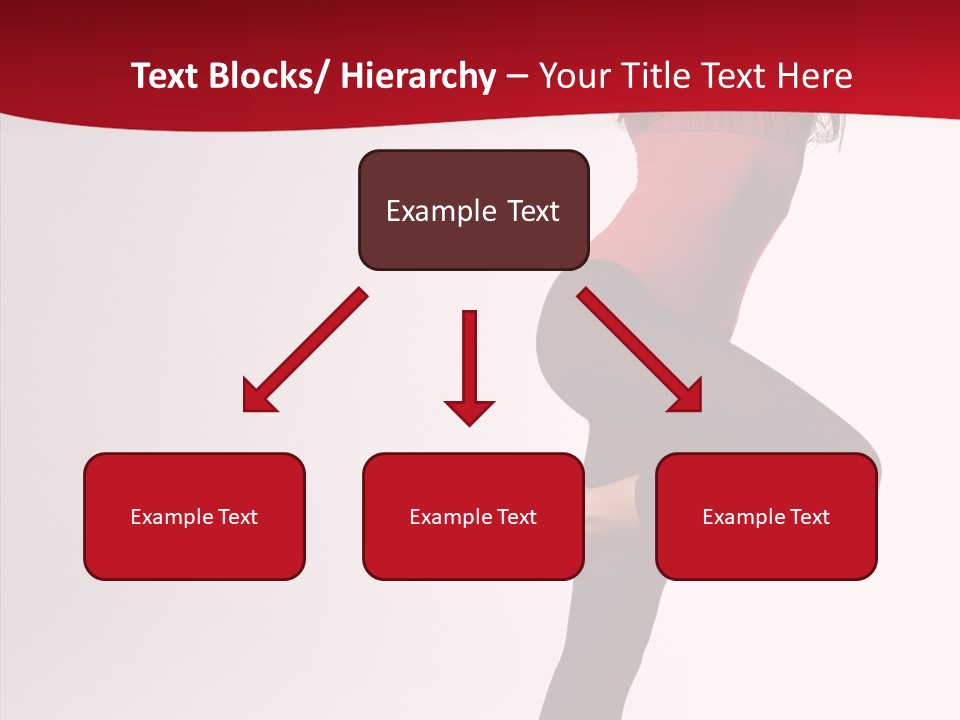 Modern Woman Performance PowerPoint Template