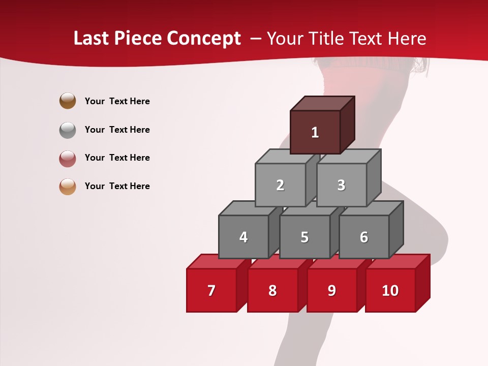 Modern Woman Performance PowerPoint Template