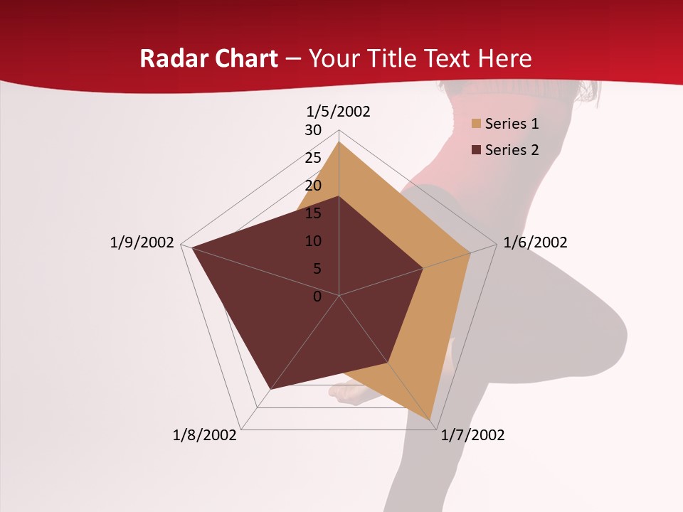 Modern Woman Performance PowerPoint Template