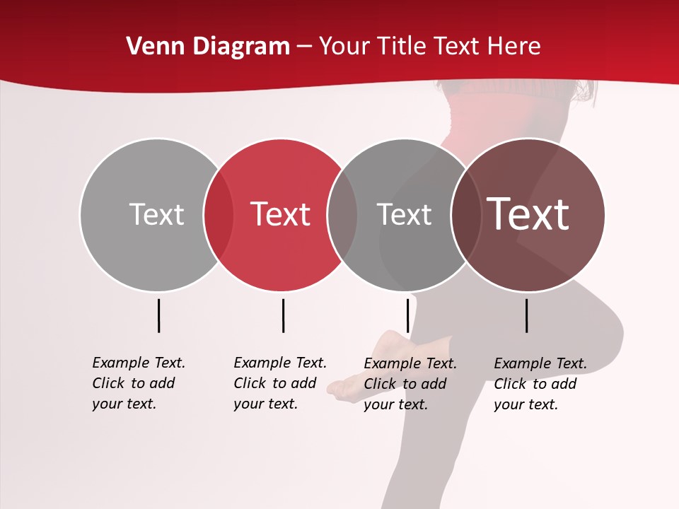 Modern Woman Performance PowerPoint Template