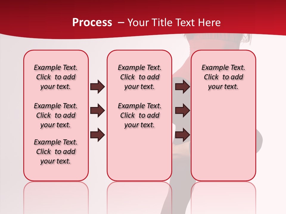 Modern Woman Performance PowerPoint Template