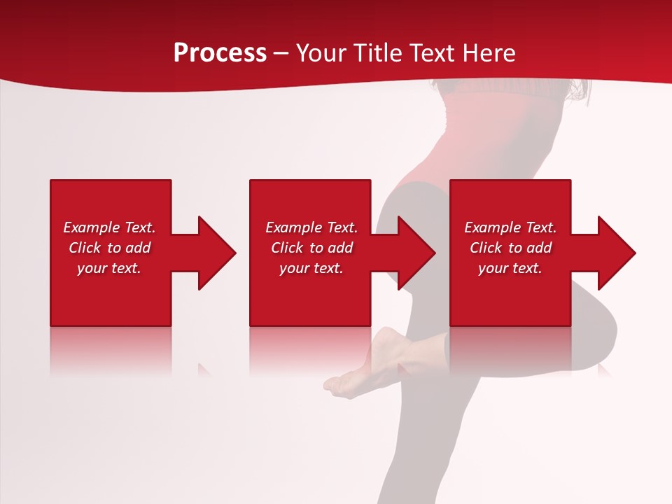 Modern Woman Performance PowerPoint Template