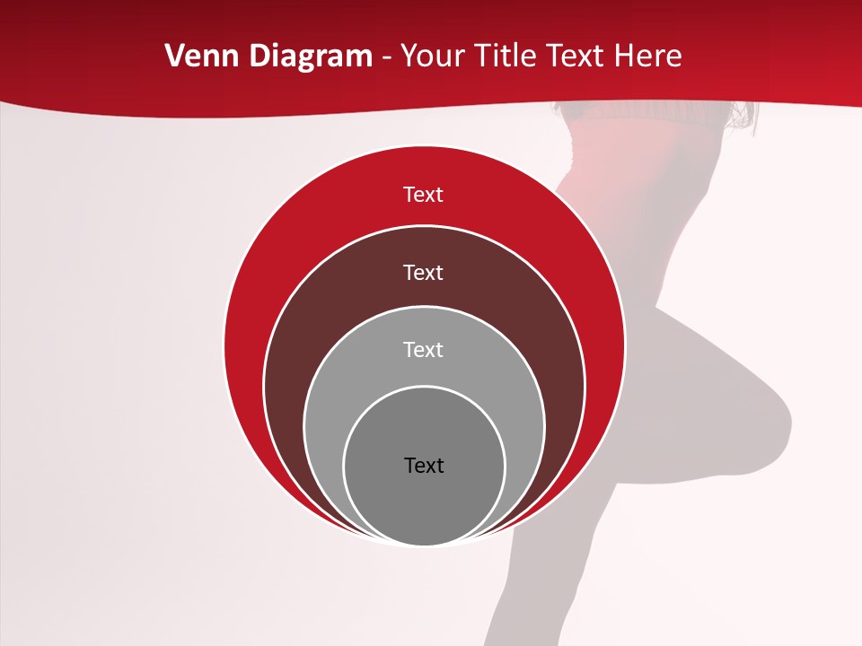 Modern Woman Performance PowerPoint Template