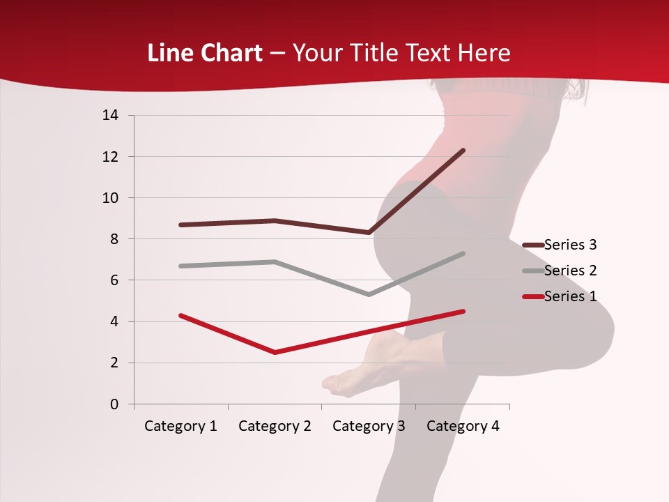 Modern Woman Performance PowerPoint Template