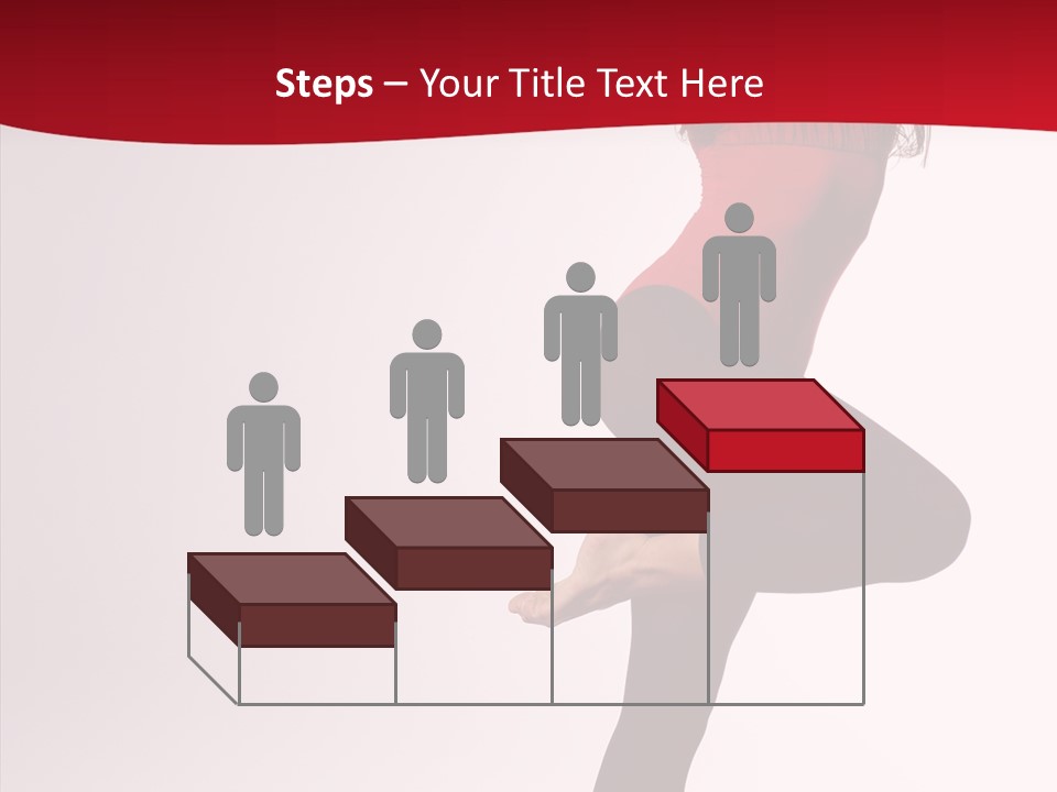 Modern Woman Performance PowerPoint Template