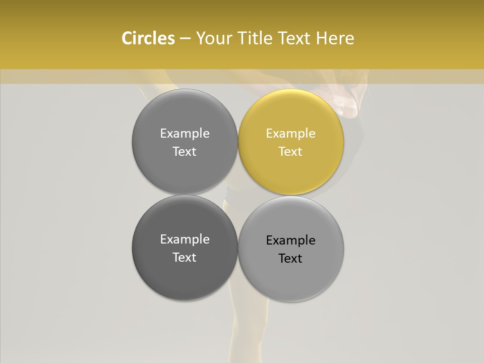 Balance Girl Fashion PowerPoint Template