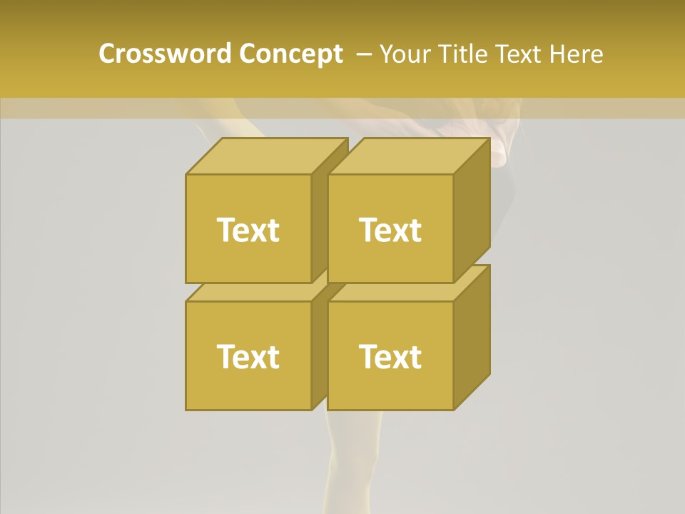 Balance Girl Fashion PowerPoint Template