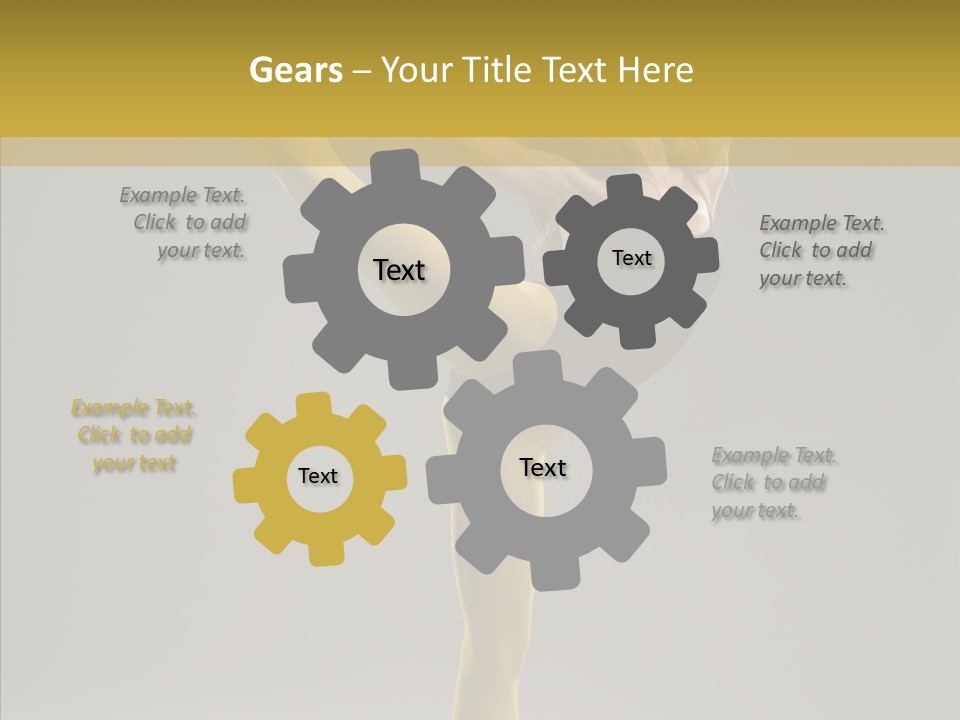 Balance Girl Fashion PowerPoint Template